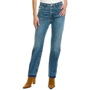 Frame Denim Le Slouch button up jeans